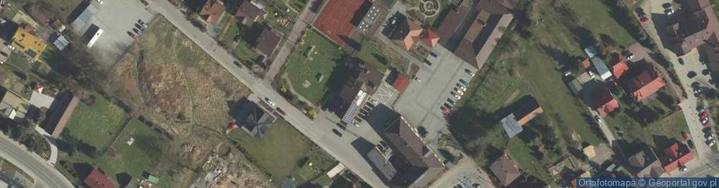 Zdjęcie satelitarne Ochotnicza Straż Pożarna Łapanów KSRG