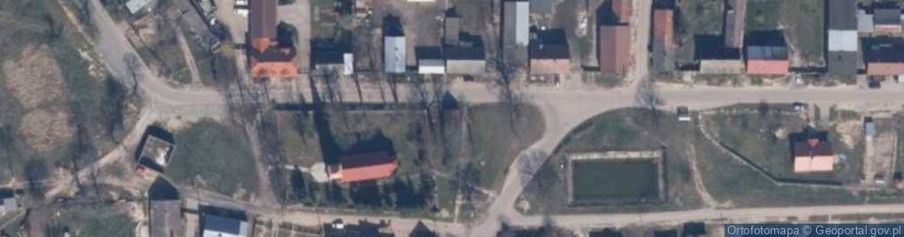 Zdjęcie satelitarne Ochotnicza Straż Pożarna Mielno Pyrzyckie