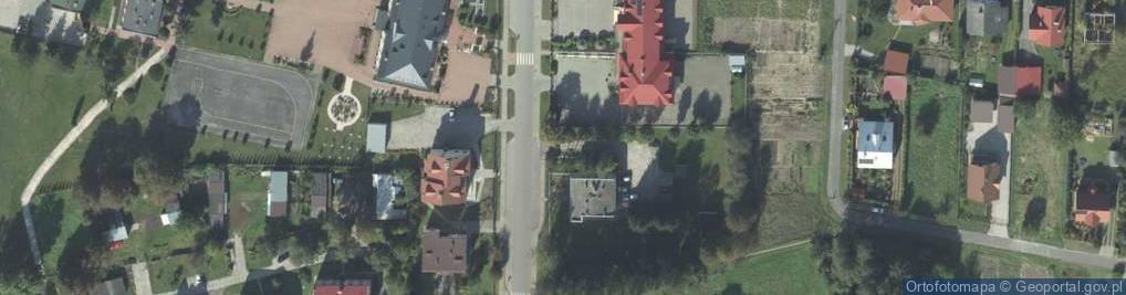 Zdjęcie satelitarne Ochotnicza Straż Pożarna Siennica Różana