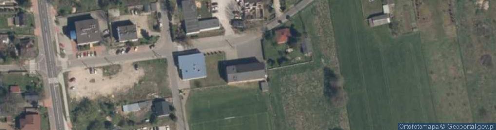 Zdjęcie satelitarne Ochotnicza Straż Pożarna w Dłutowie