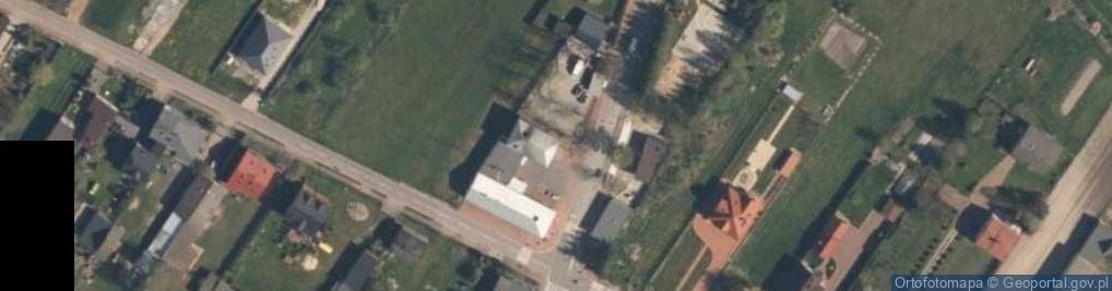 Zdjęcie satelitarne Ochotnicza Straż Pożarna w Guzewie