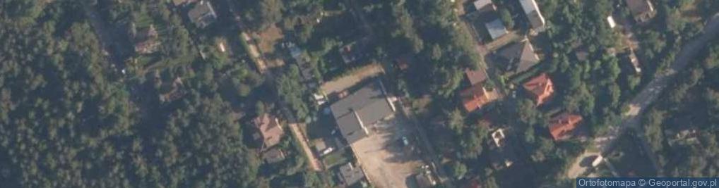 Zdjęcie satelitarne Ochotnicza Straż Pożarna w Justynowie