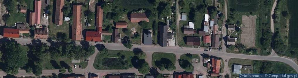 Zdjęcie satelitarne Ochotnicza Straż Pożarna w Kaławie