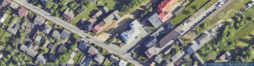 Zdjęcie satelitarne Ochotnicza Straż Pożarna w Krzykawie