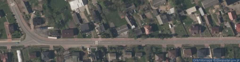 Zdjęcie satelitarne Ochotnicza Straż Pożarna w Łagiewnikach