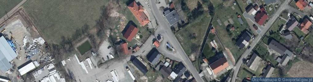 Zdjęcie satelitarne Ochotnicza Straż Pożarna w Łąkach Kozielskich