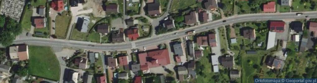 Zdjęcie satelitarne Ochotnicza Straż Pożarna w Łaziskach