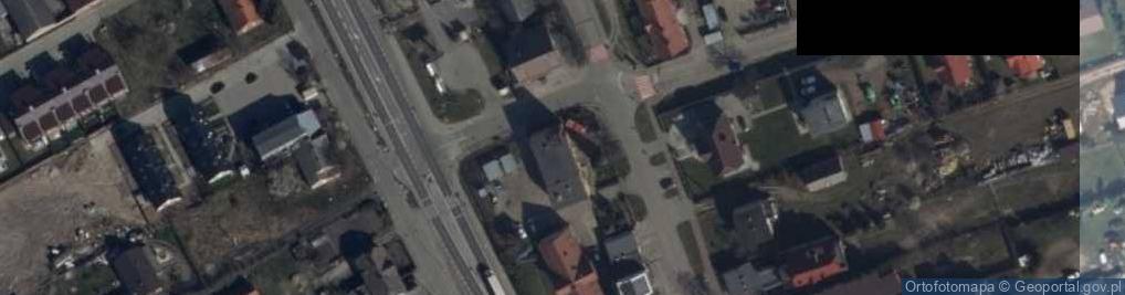 Zdjęcie satelitarne Ochotnicza Straż Pożarna w Łęgowie