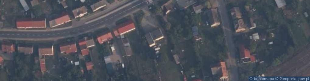 Zdjęcie satelitarne Ochotnicza Straż Pożarna w Łubowie