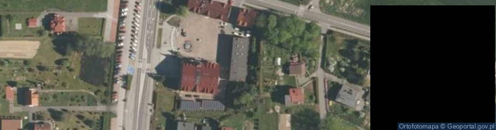 Zdjęcie satelitarne Ochotnicza Straż Pożarna w Pawłowicach