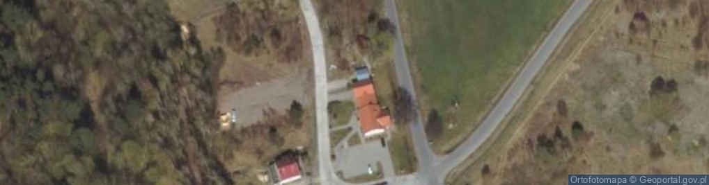 Zdjęcie satelitarne Ochotnicza Straż Pożarna w Spręcowie