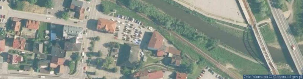 Zdjęcie satelitarne Ochotnicza Straż Pożarna w Suchej Beskidzkiej