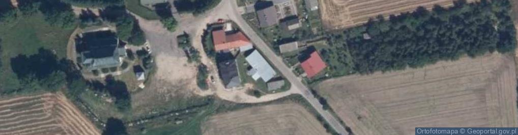 Zdjęcie satelitarne Ochotnicza Straż Pożarna w Zagrobie
