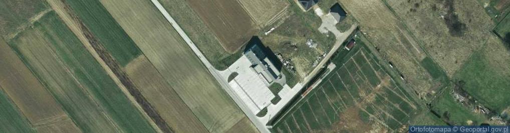 Zdjęcie satelitarne OSP Bębło