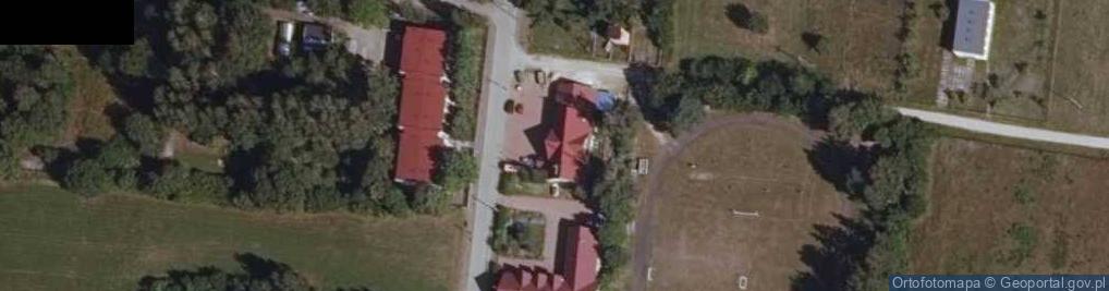 Zdjęcie satelitarne OSP Białowieża