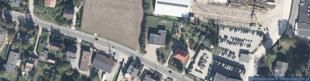 Zdjęcie satelitarne OSP Biskupice KSRG