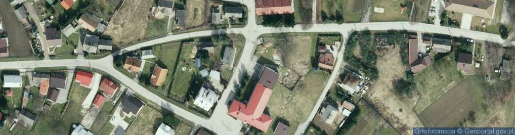 Zdjęcie satelitarne OSP Biskupice Radłowskie