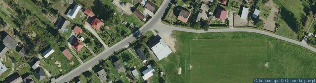 Zdjęcie satelitarne OSP Bobrowa