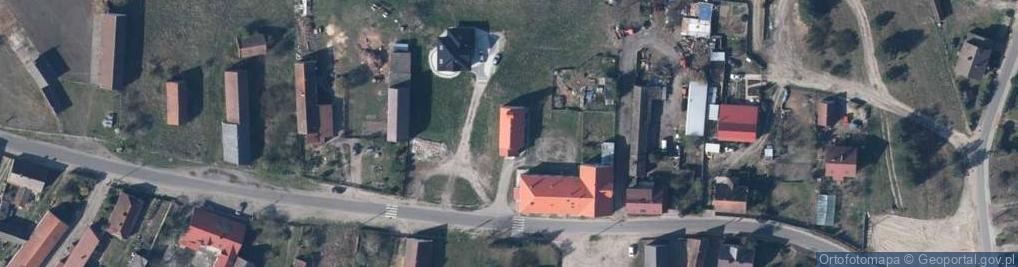 Zdjęcie satelitarne OSP Bronków