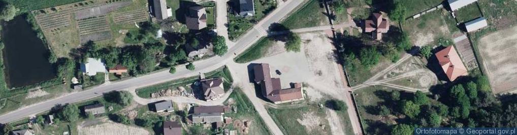 Zdjęcie satelitarne OSP Brzeziny