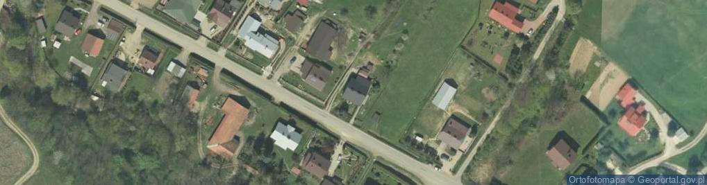 Zdjęcie satelitarne OSP Bystra