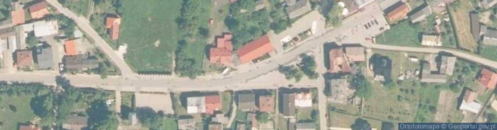 Zdjęcie satelitarne OSP Chechło
