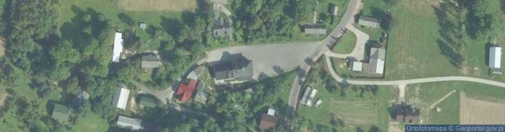 Zdjęcie satelitarne OSP Chobędza