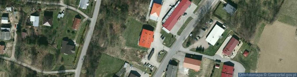 Zdjęcie satelitarne OSP Chorkówka