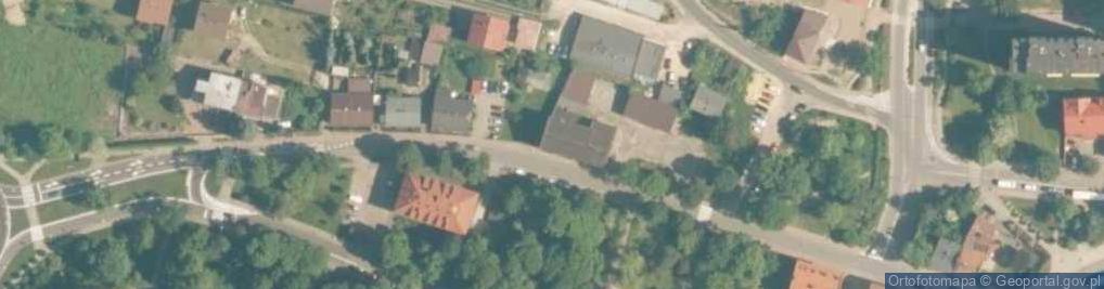 Zdjęcie satelitarne OSP Chrzanów