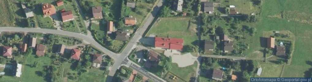 Zdjęcie satelitarne OSP Dąbrowa