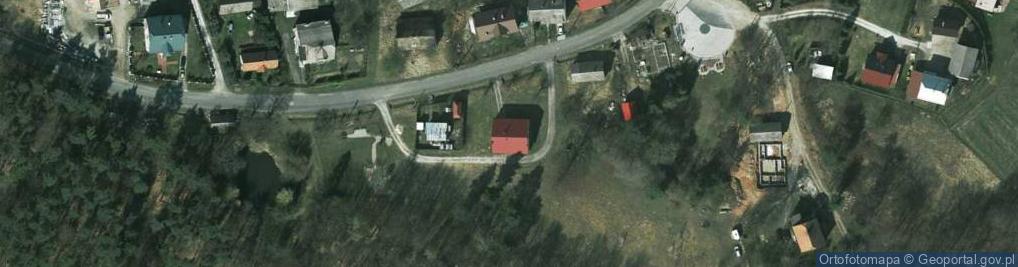 Zdjęcie satelitarne OSP Dębnik