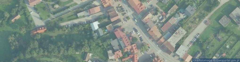 Zdjęcie satelitarne OSP Dobczyce KSRG