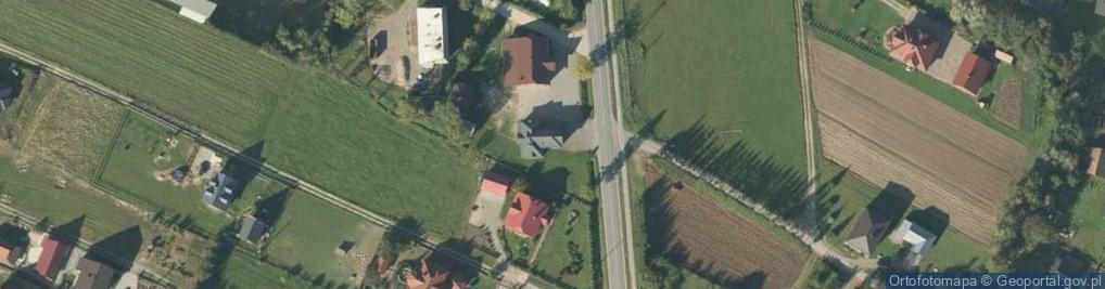 Zdjęcie satelitarne OSP Florynka