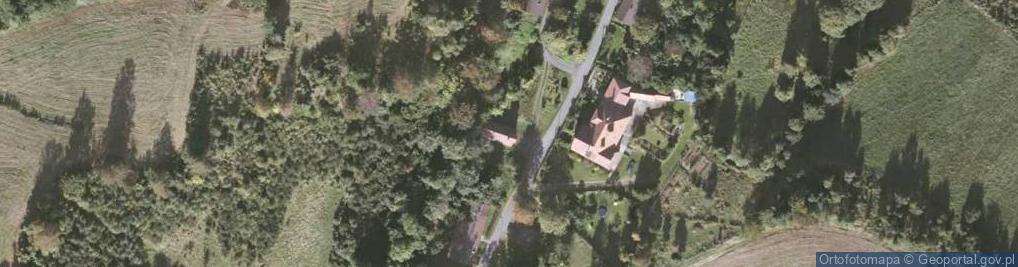 Zdjęcie satelitarne OSP Gierczyn