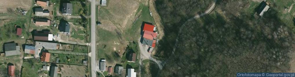 Zdjęcie satelitarne OSP Gnojnica Wola