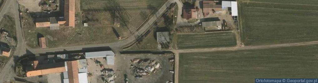 Zdjęcie satelitarne OSP Gościsław