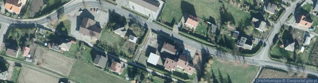 Zdjęcie satelitarne OSP Hecznarowice