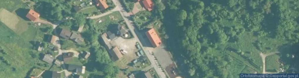 Zdjęcie satelitarne OSP Jachówka