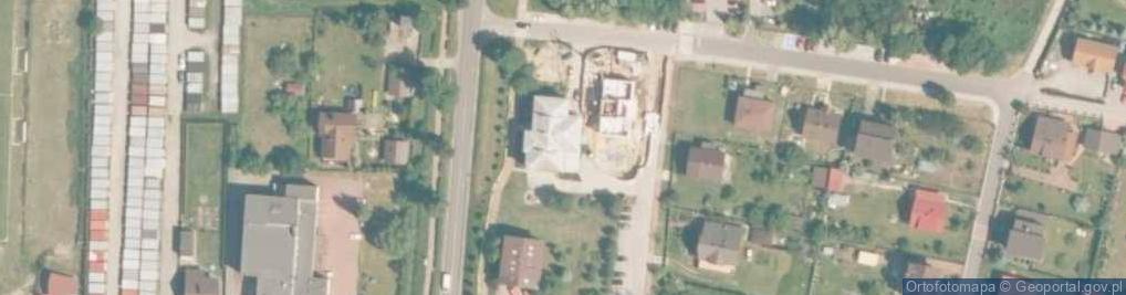 Zdjęcie satelitarne OSP Klucze