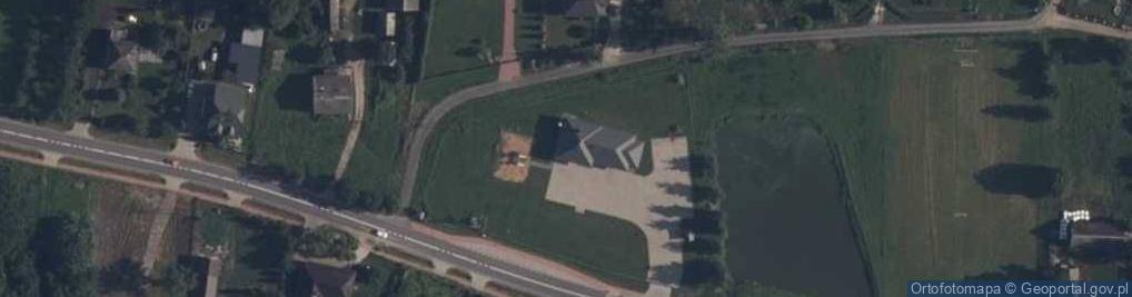 Zdjęcie satelitarne OSP Kobylany KSRG
