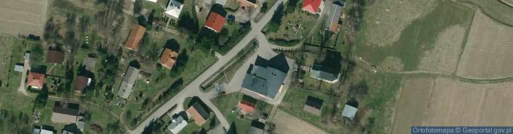 Zdjęcie satelitarne OSP Kozłówek