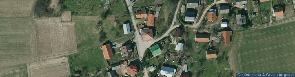 Zdjęcie satelitarne OSP Kożuchów