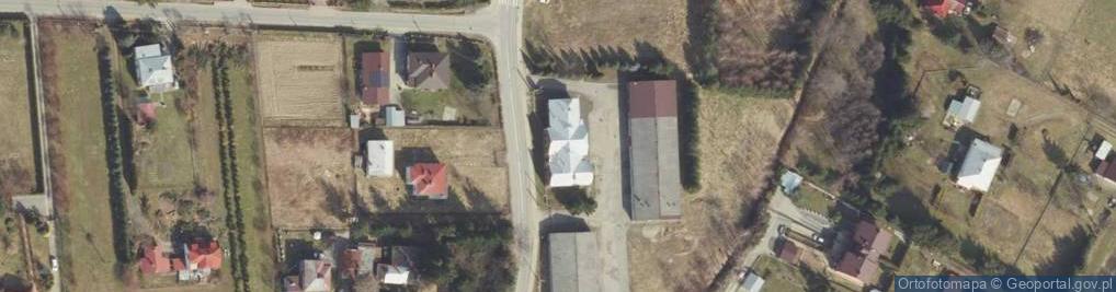 Zdjęcie satelitarne OSP Krosno-Polanka