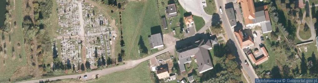 Zdjęcie satelitarne OSP Krzeszów KSRG