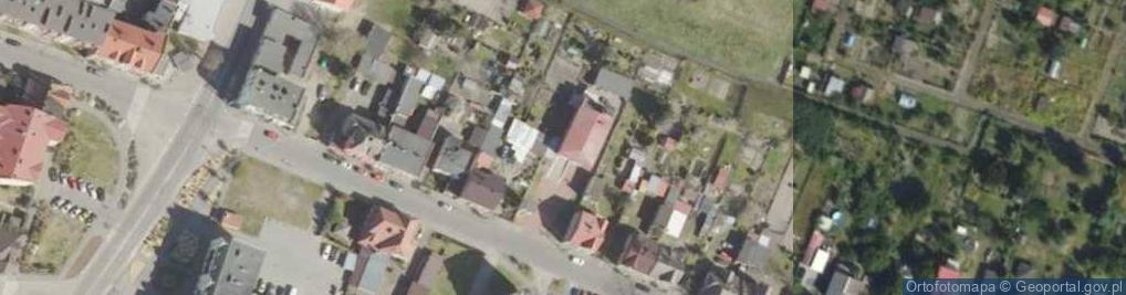 Zdjęcie satelitarne OSP Krzyż Wielkopolski
