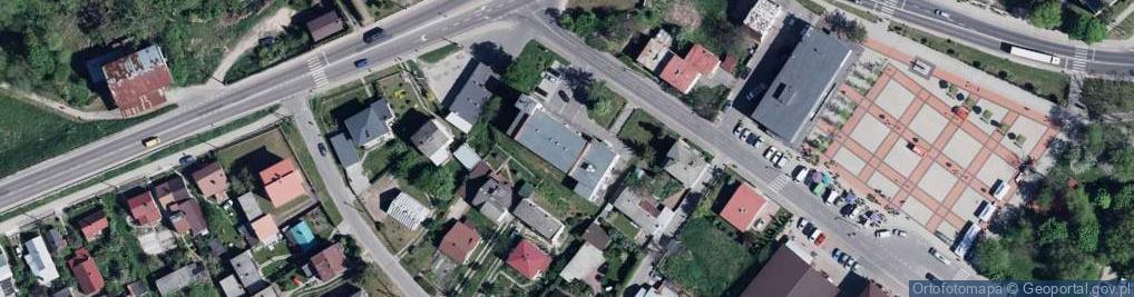 Zdjęcie satelitarne OSP Kurów KSRG