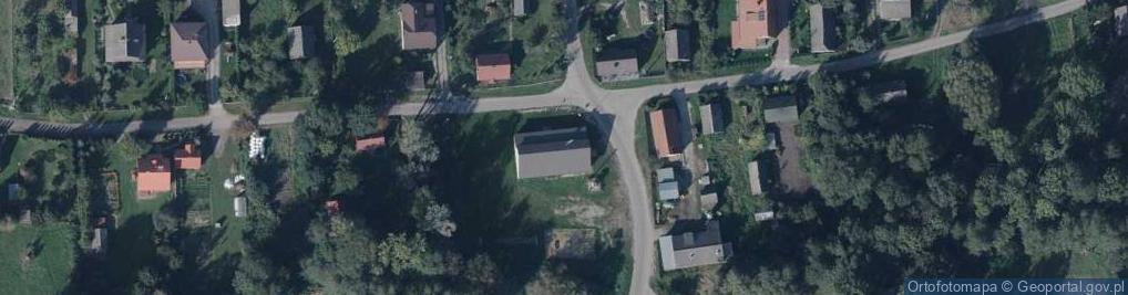 Zdjęcie satelitarne OSP Kurów