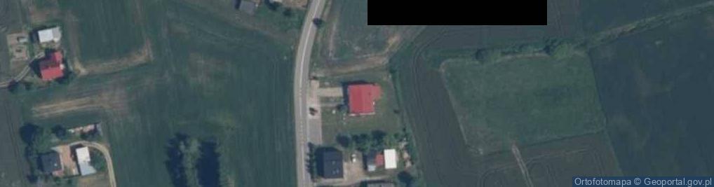 Zdjęcie satelitarne OSP Łąkorz KSRG
