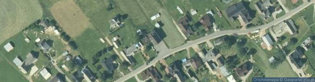 Zdjęcie satelitarne OSP Leszczyny