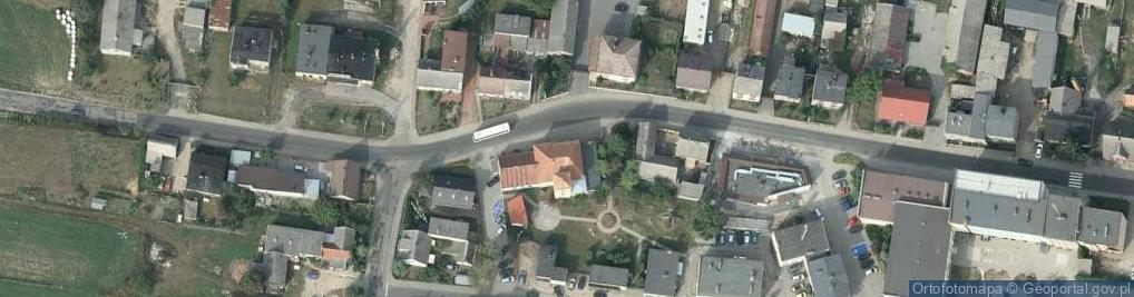 Zdjęcie satelitarne OSP Lubiewo